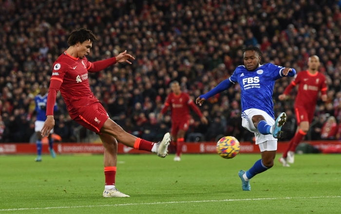 Jota lập cú đúp, Liverpool phục thù thành công Leicester City - Ảnh 3.