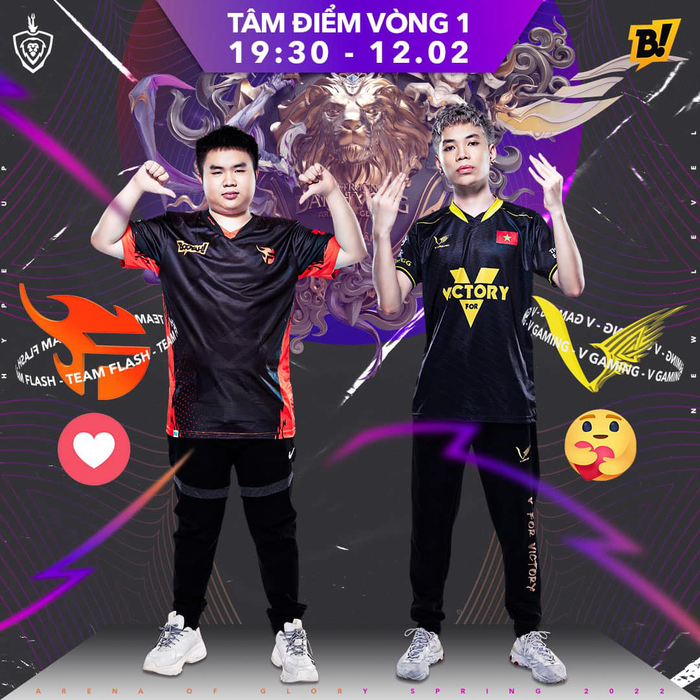 Trực tiếp ĐTDV mùa Xuân 2022 ngày 12/2: Đại chiến Team Flash - V Gaming, tân binh Tân Voi Gaming ra quân - Ảnh 1.