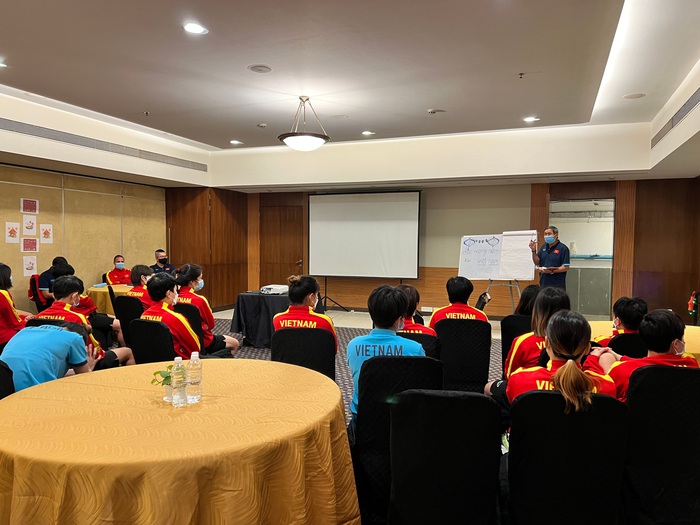 Trực tiếp ĐT Việt Nam vs ĐT Thái Lan, playoff World Cup nữ 2023: Lợi thế quân số  - Ảnh 3.