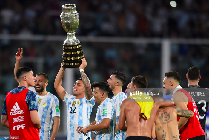 Lautaro Martinez ghi bàn duy nhất, Argentina đẩy Colombia vào thế bí ở vòng loại World Cup - Ảnh 9.