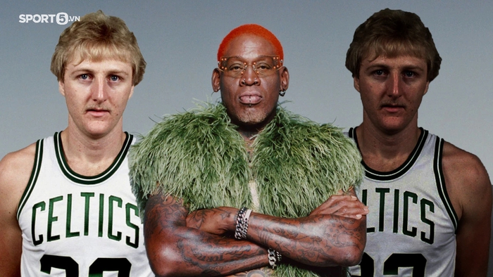 Dennis Rodman ân hận về sai lầm tuổi trẻ khi phân biệt màu da của Larry Bird - Ảnh 1.