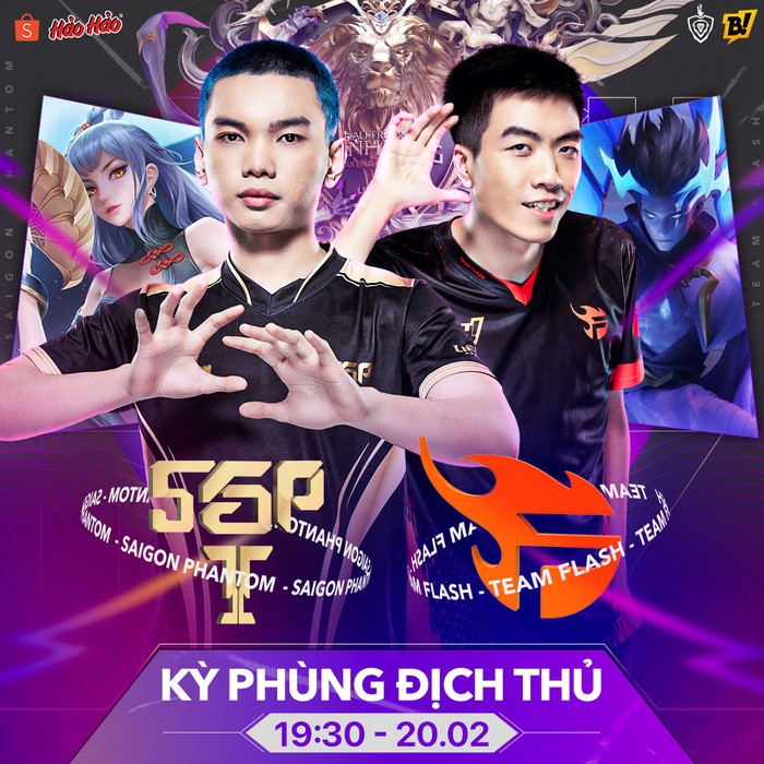 Trực tiếp ĐTDV mùa Xuân 2022 ngày 20/2: Siêu kinh điển Team Flash - Saigon Phantom - Ảnh 4.