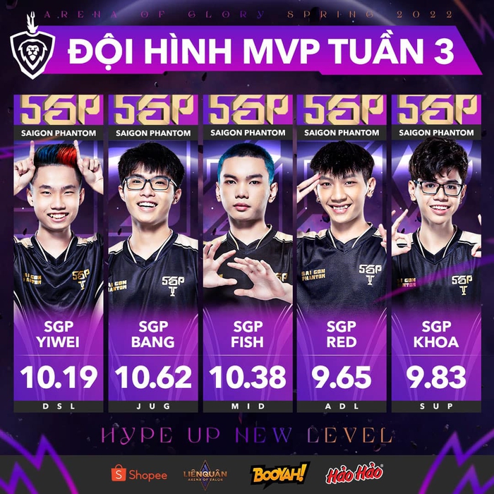 Đội hình xuất sắc nhất Tuần 3 ĐTDV mùa Xuân 2022: Saigon Phantom - Nguyên team đi vào hết! - Ảnh 1.