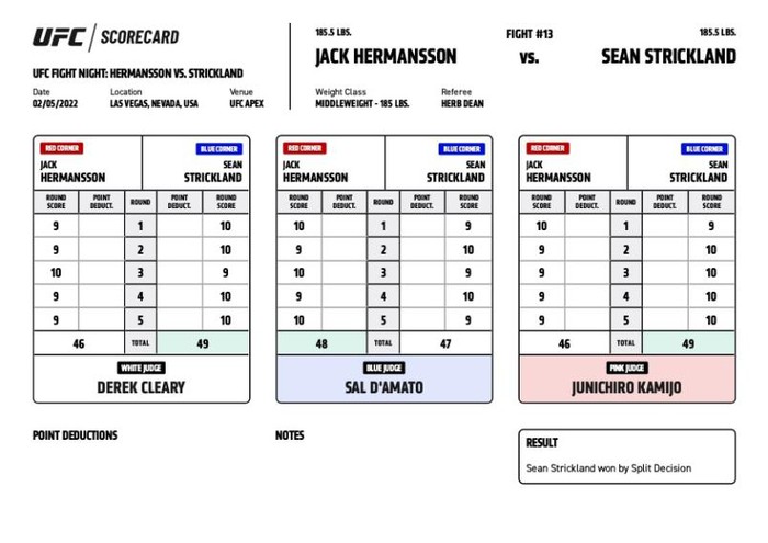 Sean Strickland vất vả đánh bại Jack Hermansson, yêu cầu được tranh đai vô địch - Ảnh 3.