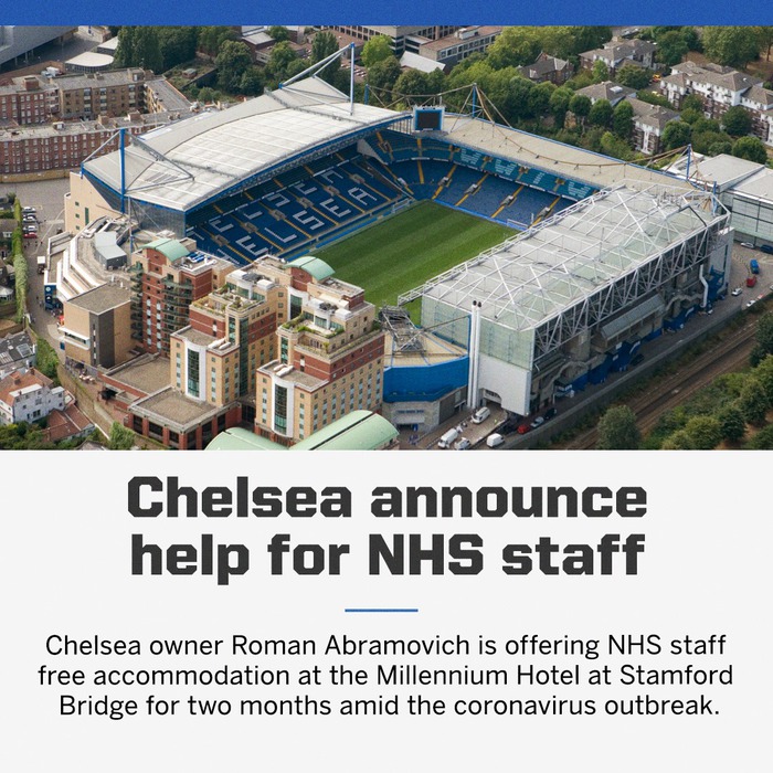 Từng hỗ trợ chống dịch hết mình, Chelsea vẫn nhận "trái đắng" từ chính phủ Anh - Ảnh 2.