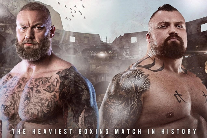 Hai lực sĩ Thor Bjornsson và Eddie Hall khoe thể trạng đáng nể trước thềm trận boxing nặng ký nhất lịch sử - Ảnh 3.