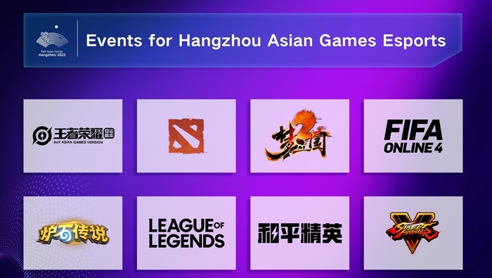 8 tựa game Esports sẽ tranh huy chương ở Asian Games 2022