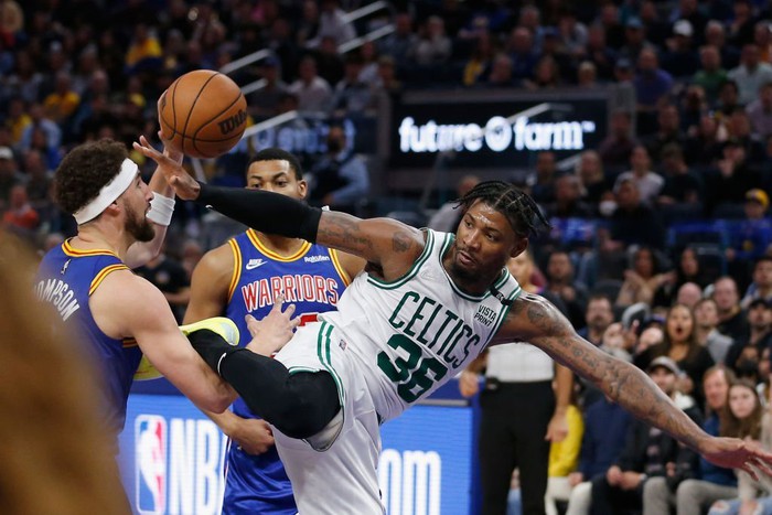 Marcus Smart đứng dưới “mưa bom bão đạn” bởi chấn thương của Stephen Curry - Ảnh 3.