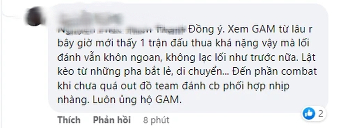 GAM thi đấu đúng chuẩn 