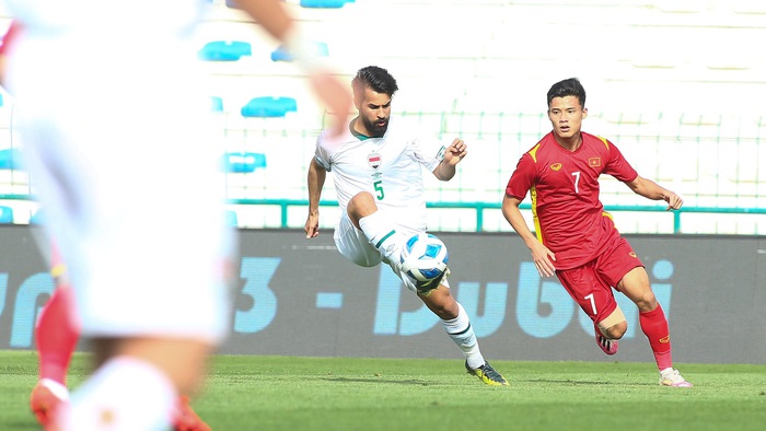 Chùm ảnh: U23 Việt Nam cầm hòa U23 Iraq, khởi đầu đúng chất 