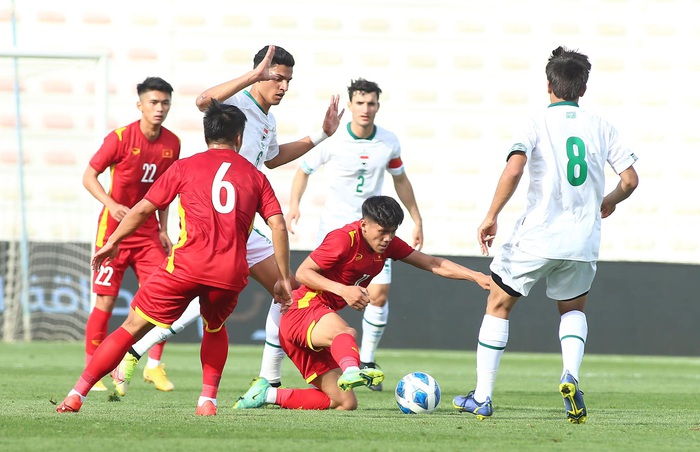 Chùm ảnh: U23 Việt Nam cầm hòa U23 Iraq, khởi đầu đúng chất 