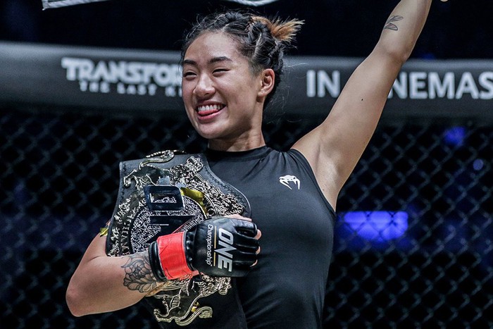 Kết quả ONE X: Angela Lee hạ Stamp Fairtex, Demetrious Johnson khóa ngất Rodtang - Ảnh 2.