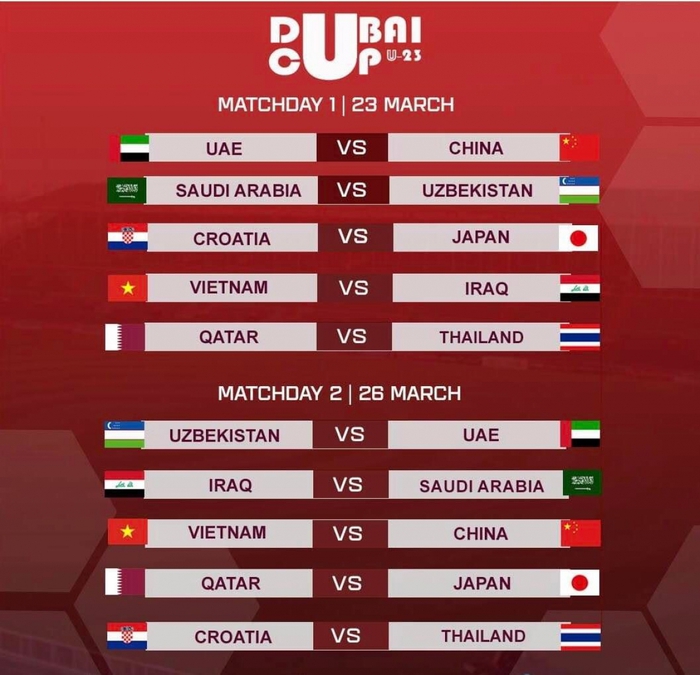 HLV Park Hang-seo không dẫn dắt U23 Việt Nam dự Dubai Cup 2022 - Ảnh 2.