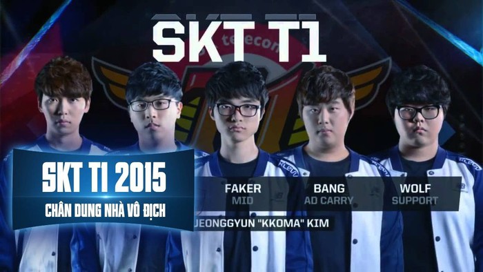 SKT T1 của 2015 mãi là huyền thoại