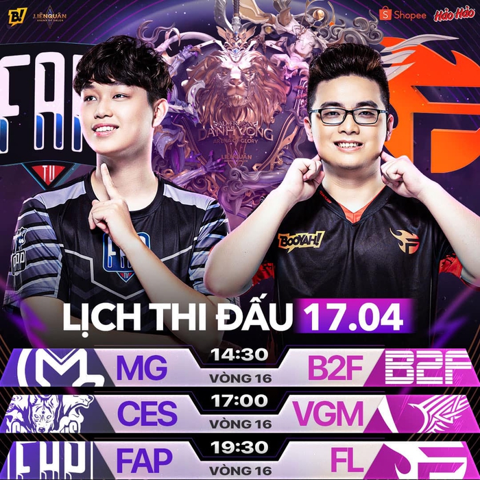 Trực tiếp Liên Quân ngày 17/4: Team Flash có đòi lại được Top 3? - Ảnh 1.