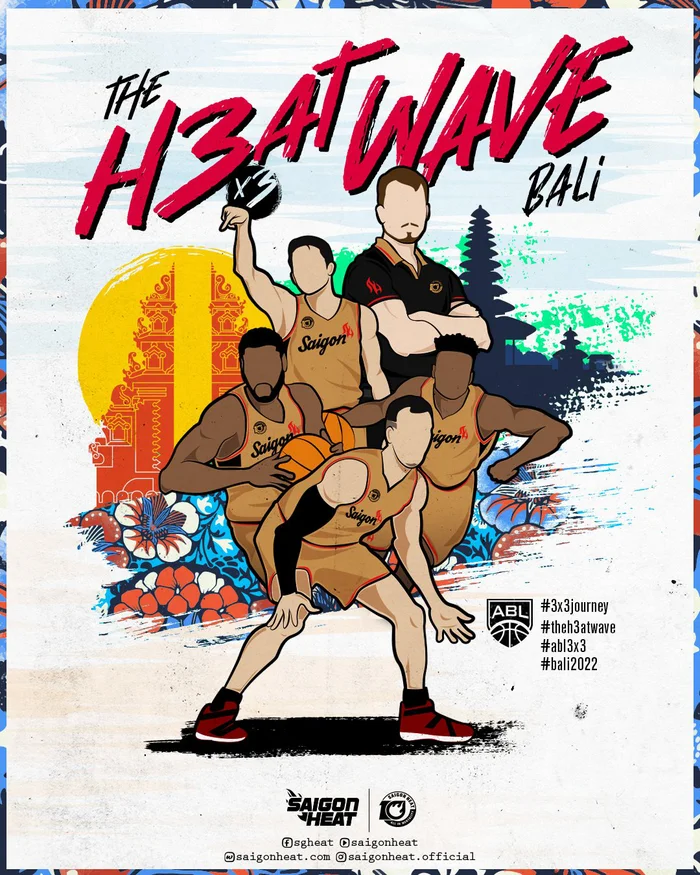 Saigon Heat tung đội hình hùng hậu đi Bali, hướng đến tấm vé tham dự FIBA 3x3 World Tour 2022 - Ảnh 1.