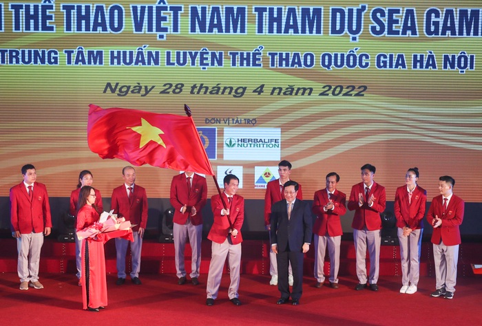 Đoàn Thể thao Việt Nam xuất quân tham dự SEA Games 31: Quyết tâm đứng tốp đầu - Ảnh 2.