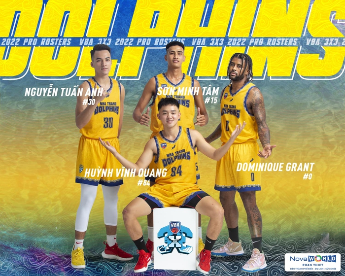 VBA 3x3 chặng 1: Nha Trang Dolphins vào bảng tử thần, đối đầu toàn 