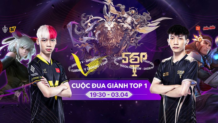 Tâm điểm Saigon Phantom - V Gaming: Tái đấu lượt về trong cuộc đua giành Top 1 - Ảnh 1.