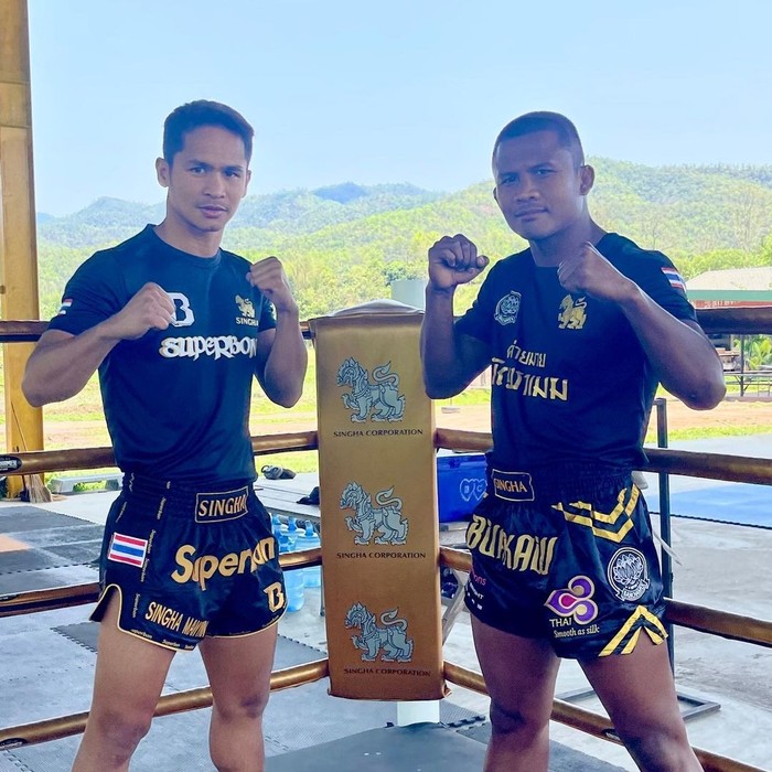 Buakaw và Superbon gây chú ý bằng màn đấu tập cực "chất" - Ảnh 2.