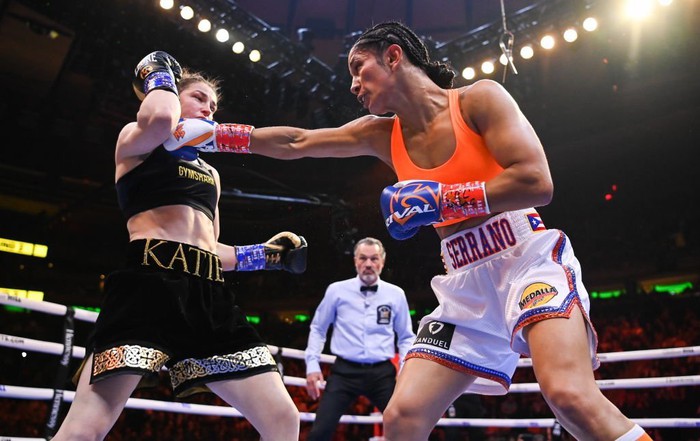 Trực tiếp trận đấu lịch sử của boxing nữ: Katie Taylor vs Amanda Serrano - Ảnh 2.