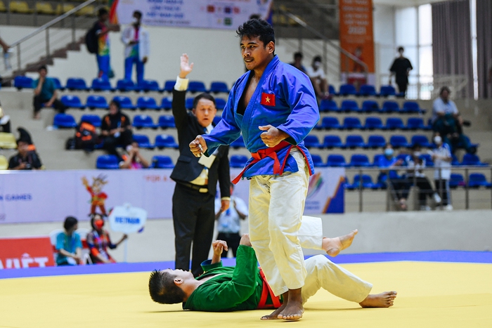 Kurash Việt Nam mở màn SEA Games 31 ấn tượng với thành tích 4 tấm HCV - Ảnh 5.