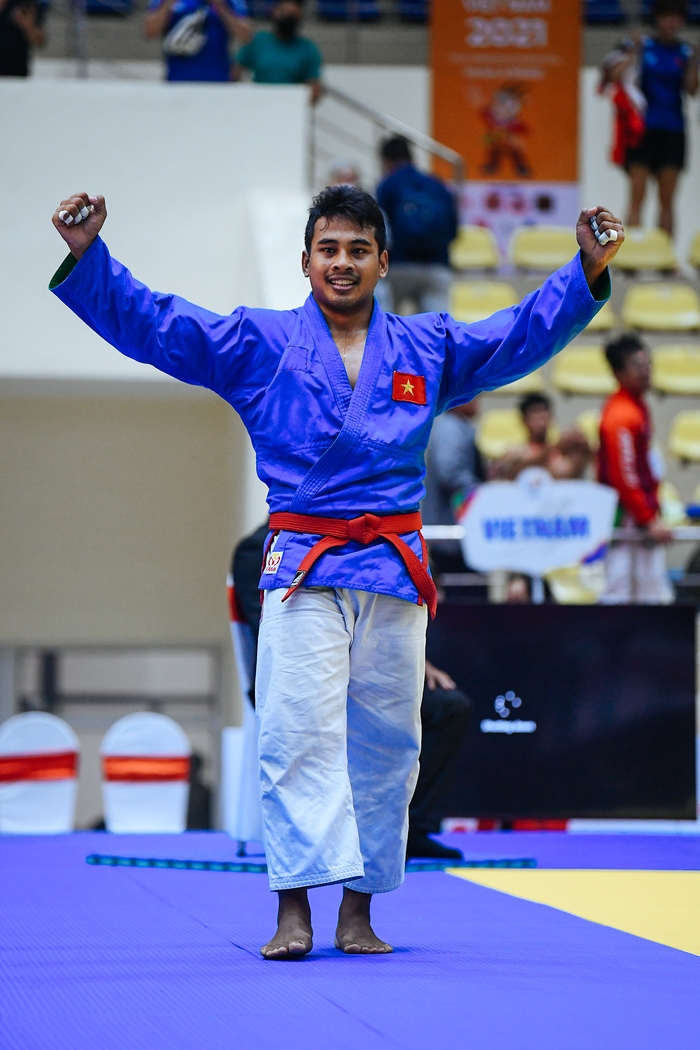 Kurash Việt Nam mở màn SEA Games 31 ấn tượng với thành tích 4 tấm HCV - Ảnh 6.