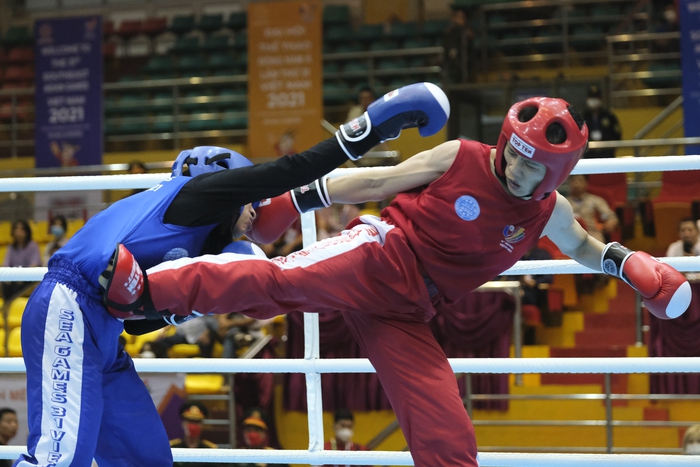 Nguyễn Thị Hằng Nga chạm 1 tay vào HCV kickboxing SEA Games 31 - Ảnh 4.