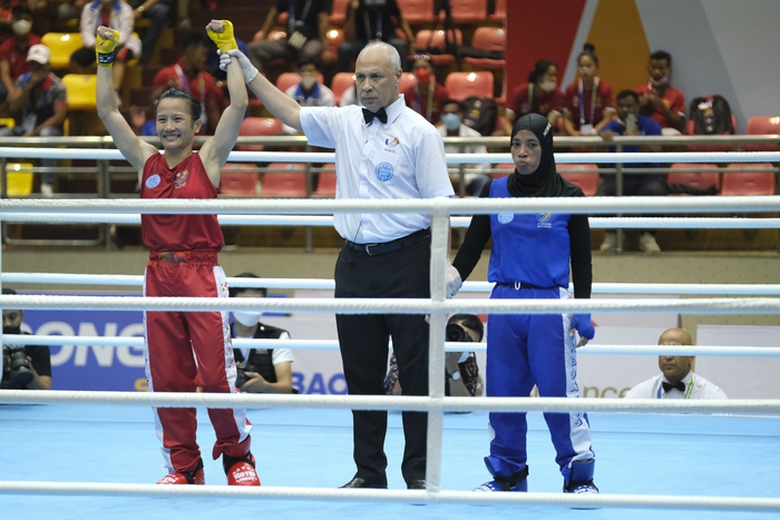 Nguyễn Thị Hằng Nga chạm 1 tay vào HCV kickboxing SEA Games 31 - Ảnh 9.