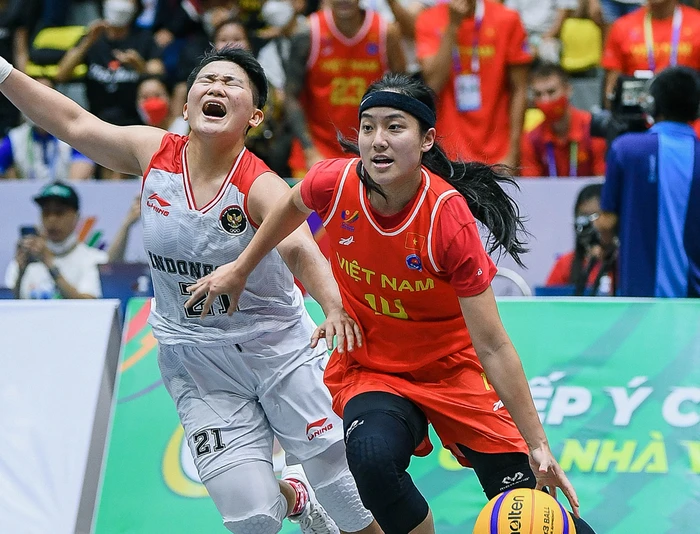 Thất bại đáng tiếc, đội tuyển bóng rổ nữ Việt Nam nhận sự khích lệ tinh thần từ NHM - Ảnh 4.