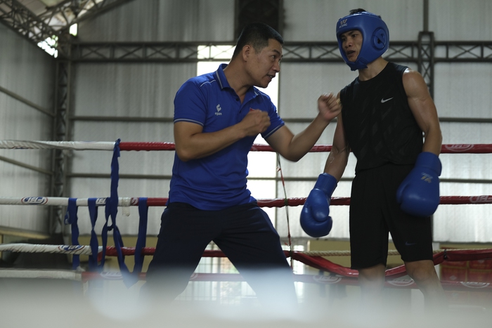 Tuyển boxing Việt Nam đấu tập &quot;căng&quot; như đấu thật trước SEA Games 31   - Ảnh 8.