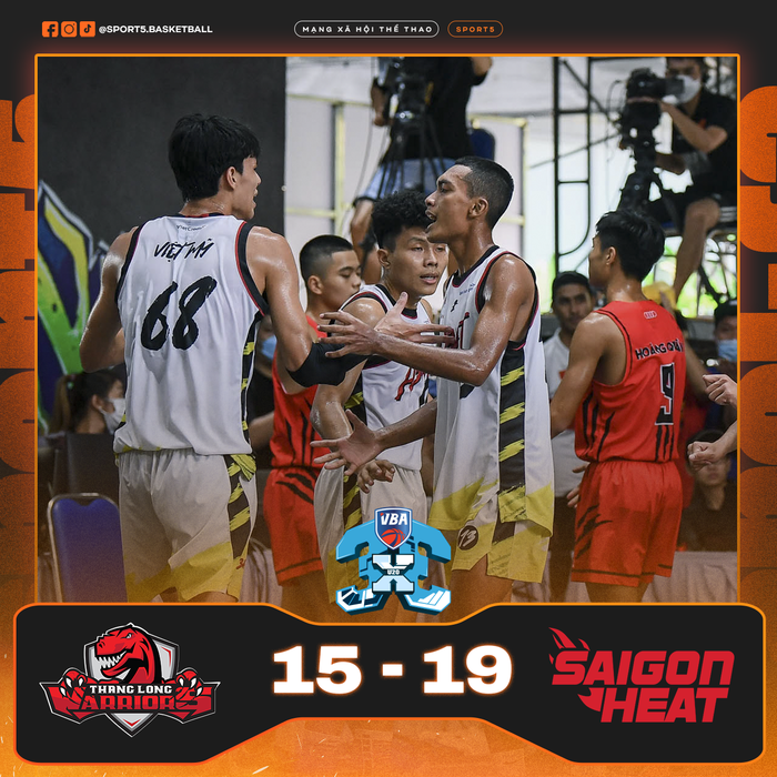 VBA 3x3 2022 chặng 2: U20 Saigon Heat lên ngôi, Hanoi Buffaloes vượt qua Thang Long Warriors đầy kịch tính - Ảnh 7.