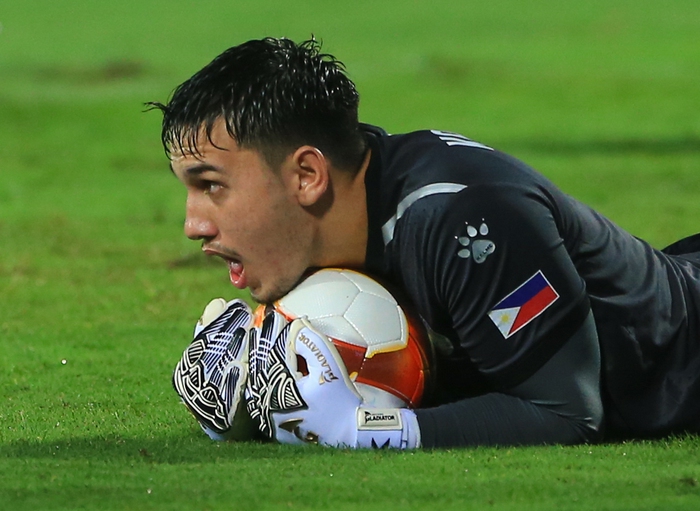 U23 Philippines ăn mừng phấn khích sau khi cầm hòa U23 Việt Nam - Ảnh 10.