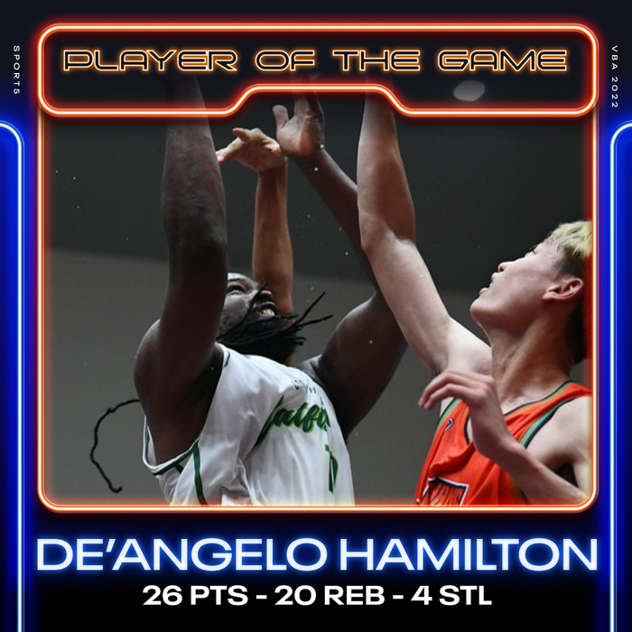 DeAngelo Hamilton: "Tôi nhớ những NHM tuyệt vời tại Cantho Catfish" - Ảnh 1. DeAngelo Hamilton: "Tôi nhớ những NHM tuyệt vời tại Cantho Catfish" - Ảnh 1.