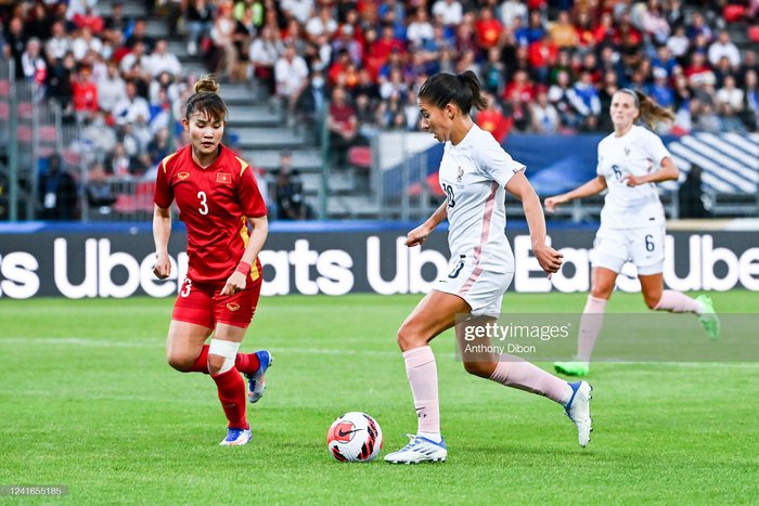 Đội tuyển nữ Việt Nam thua đậm trước đội tuyển nữ Pháp - Ảnh 2.
