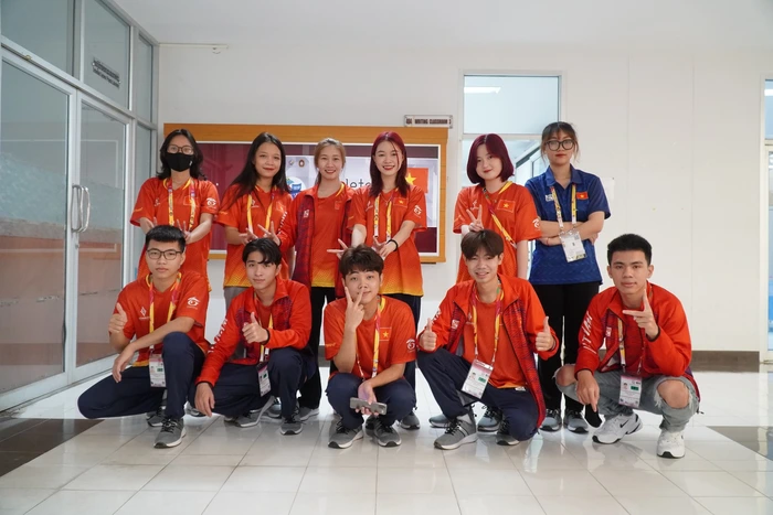 Đội tuyển sinh viên Nữ Việt Nam xuất sắc giành HCV Liên Quân Mobile tại Đại hội Thể thao Sinh viên Đông Nam Á - Ảnh 4.