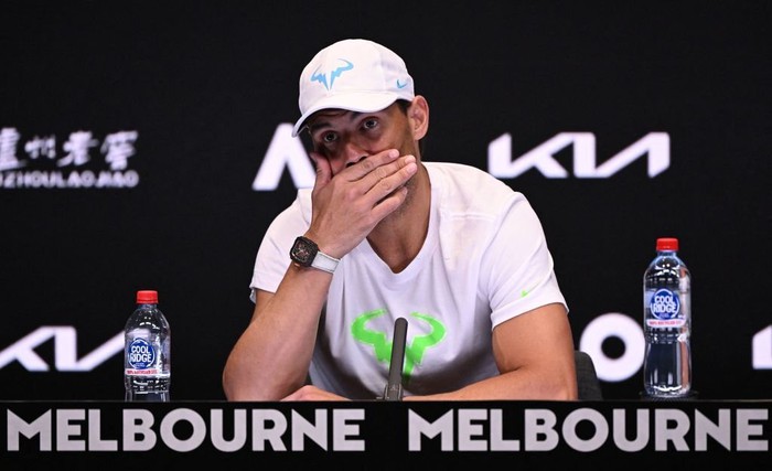 Bà xã rơi nước mắt khi Nadal bị loại sớm ở Australian Open - Ảnh 9.